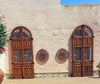 Puerta antigua de entrada señorial