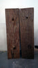 Columnas de madera de azobe.