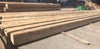 Vigas y jácenas de madera restauradas.