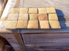 Suelos de barro clarito 10 x 10 cm.