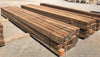 Vigas viejas de madera.