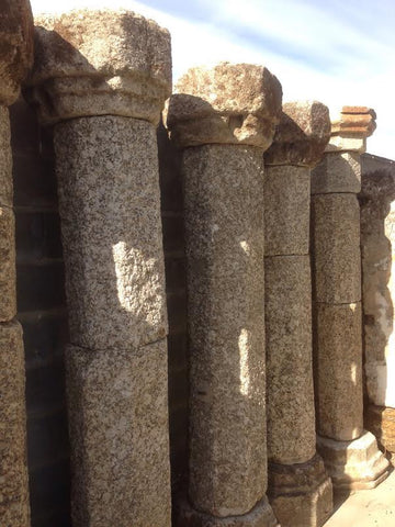 Columnas antiguas de granito