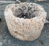 Pilón de piedra redondo 59 cm.