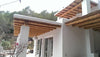 Vigas de madera redondas