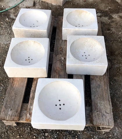 Lavabos de piedra arenisca 32 x 32