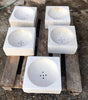 Lavabos de piedra arenisca 32 x 32.