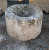 Pilón de piedra redondo 60 cm.