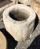 Pila antigua de piedra arenisca 42 cm diámetro