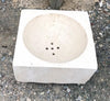 Lavabos de piedra arenisca 32 x 32.
