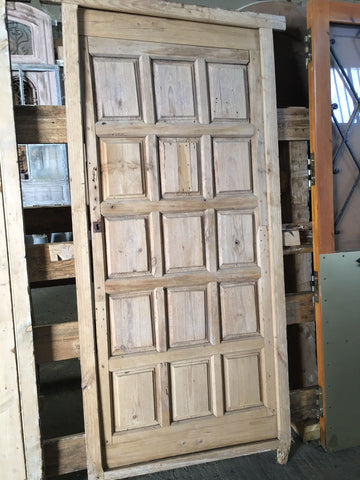 Puerta de madera antigua 2 de alto x 92 cm