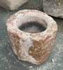 Pilón de piedra caliza redondo 38 cm.