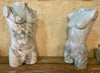 Busto masculino de mármol de Carrara Calacatta.