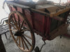 Carro de varas madera policromada.