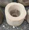 Pilón de piedra arenisca redondo 44 cm.