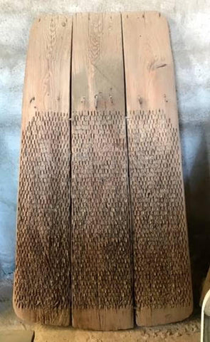 Trillo de madera 1,90 x 1,10 ancho