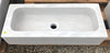 Lavabo de mármol 70 x 30 cm.