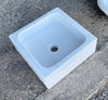 Lavabo de mármol 40 x 40 cm.