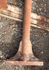 Columna de hierro de fundición 4,12 alto.