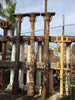 Columnas de fundición Art-déco.