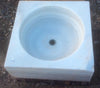 Lavabo de mármol recuperado