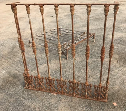 Balcones de hierro recuperados