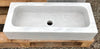 Lavabo de mármol 70 x 30 cm.