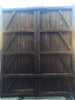 Portón de madera restaurado