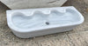 Lavabo de mármol 90 x 35.