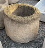 Pilón de piedra caliza redondo 48 cm