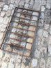 Rejas de hierro art-deco de 60 alto x 1,05.