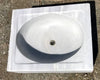 Lavabo antiguo de mármol 61 x 49 cm.