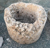 Pilón de piedra redondo 59 cm.