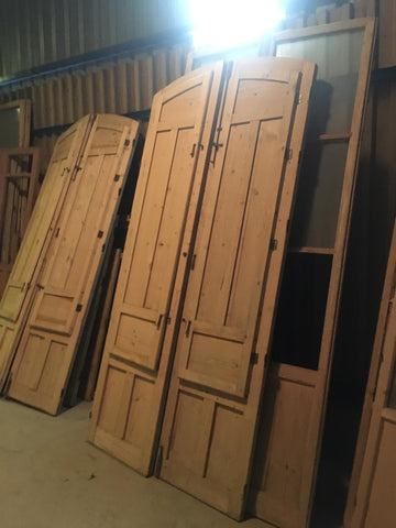 Puertas balconeras de madera