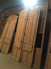 Puertas balconeras de madera.
