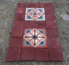 Alfombra de baldosa hidráulica
