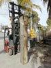 Columnas de madera de azobe