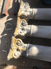 Columnas de hormigón recuperadas.