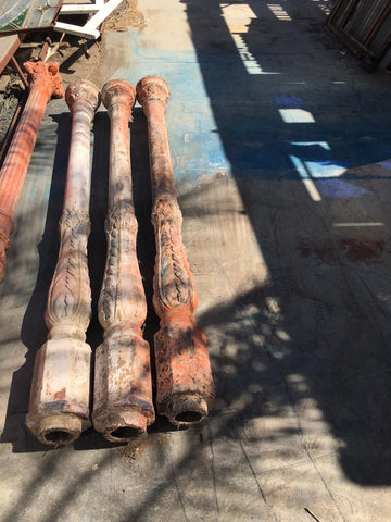 Columnas de fundición antiguas
