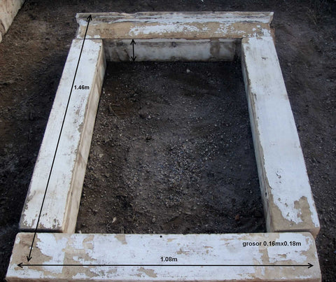 Dintel de piedra para ventana