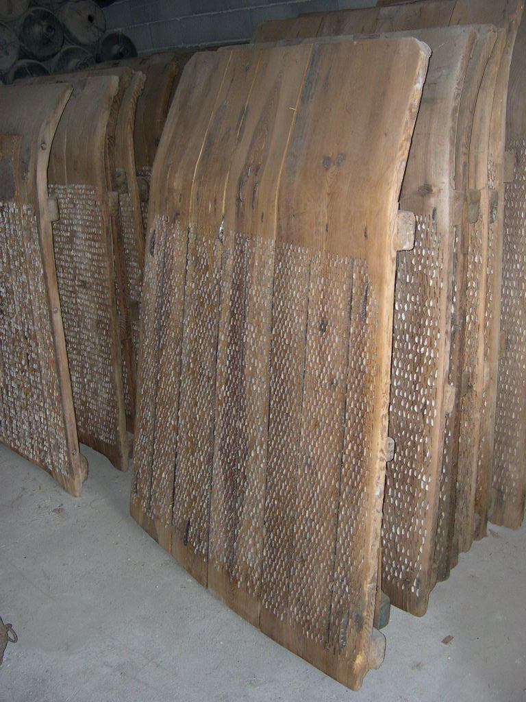 Trillos de madera.
