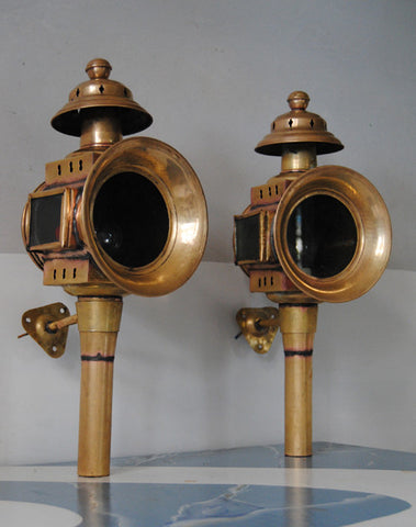 Faroles de carruajes antiguos