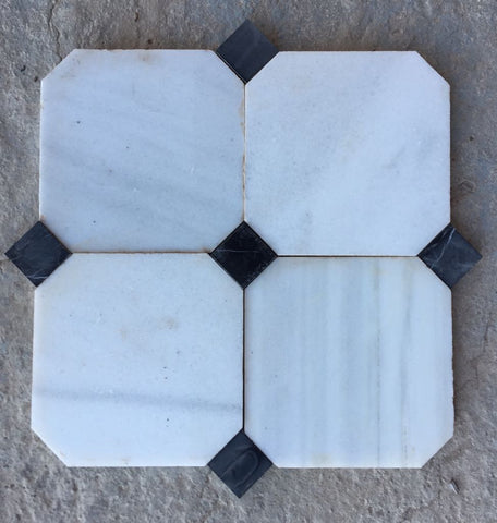 Losa de marmol octogonal