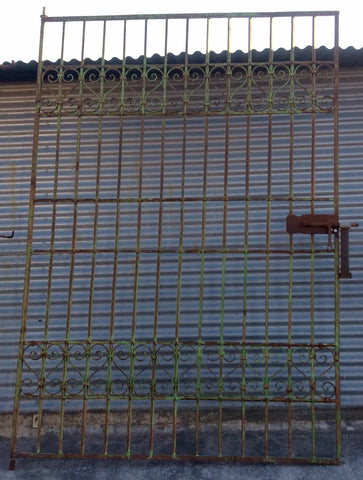 Cancela hierro antigua 1,65 x 2,37 alto