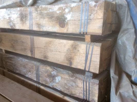 Vigas de 30 x 30 tratadas