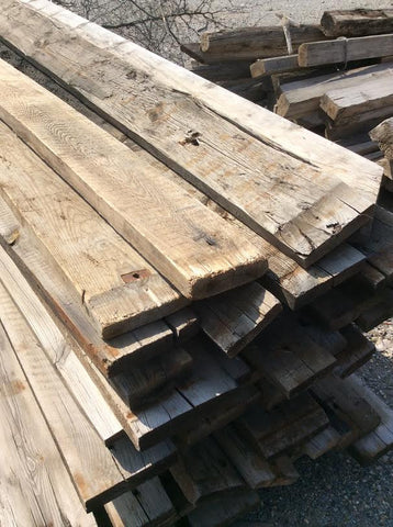 Tablones de madera antiguos de vagón de tren