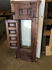 Ventana de madera restaurada.
