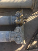 Columnas de hormigón recuperadas.