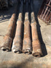 Columnas de hierro de fundición.