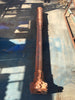 Columna de fundición antigua.