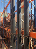 Columnas de hierro de fundición.